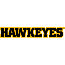 Iowa Hawkeyes Wordmark Logo 2012 - Present