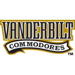 Vanderbilt Commodores Wordmark Logo 1999 - 2004