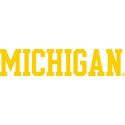 Michigan Wolverines Wordmark Logo 1994 - 2013