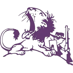 North Alabama Lions Alternate Logo 1984 - 1995