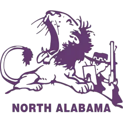 North Alabama Lions Primary Logo 1984 - 1995