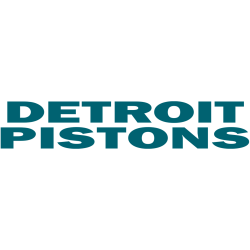 Detroit Pistons Wordmark Logo 1997 - 2001