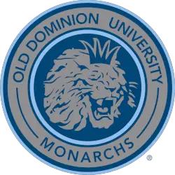 Old Dominion Monarchs Alternate Logo 1974 - 1986