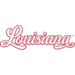 Louisiana Ragin Cajuns Wordmark Logo 2018 - Present