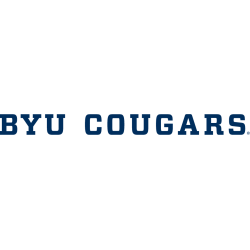 BYU Cougars Wordmark Logo 2012 - 2019