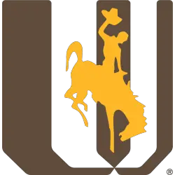 Wyoming Cowboys Alternate Logo 1988 - 2000