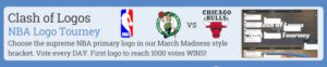 Clash of Logos - NBA Banner