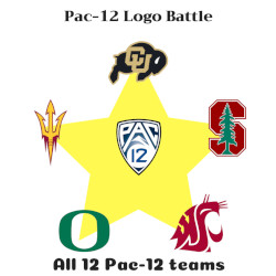 Pac-12 Logo Battle
