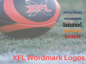 XFL Wordmark Logo Icon