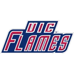 UIC Flames Wordmark Logo 1996 - 2010