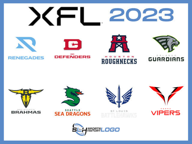 XFL New Logos 2023