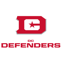DC Defenders Primary Logo 2023 - 2024