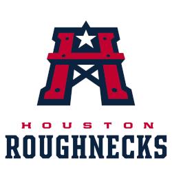 Houston Roughnecks Primary Logo 2023 - 2024