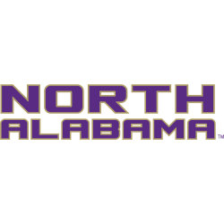 North Alabama Lions Wordmark Logo 2018 - 2022