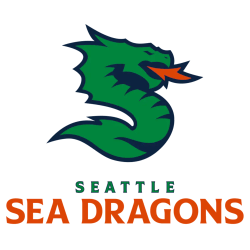 Seattle Sea Dragons Primary Logo 2023 - 2024