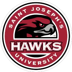 St. Joseph's Hawks Alternate Logo 2002 - 2018