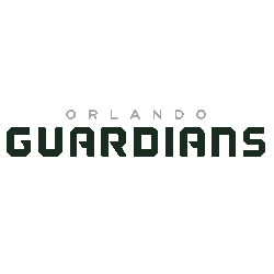 Orlando Guardians Wordmark Logo 2023 - Present