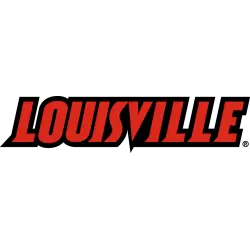 Louisville Cardinals NCAA Mens Gradient Wordmark Gel Slide
