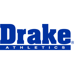 Drake Bulldogs Wordmark Logo 2005 - 2011