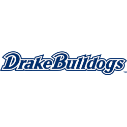 Drake Bulldogs Wordmark Logo 2011 - Present