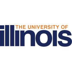 Illinois Fighting Illini Wordmark Logo 1981 - 1995