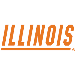 Illinois Fighting Illini Men's Basketball #1 Retro Mini Sports Jersey  (Orange) 2023