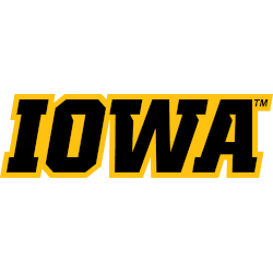 Iowa Hawkeyes Wordmark Logo 2012 - Present