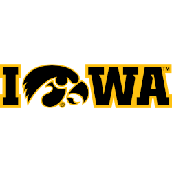 Iowa Hawkeyes Wordmark Logo