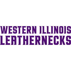 Western Illinois Leathernecks Wordmark Logo 2019 - Present
