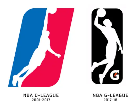 G and D League Logo NBA