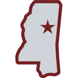 Mississippi State Bulldogs Alternate Logo 2019 - Present