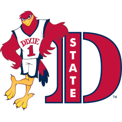 Dixie State Rebels Primary Logo 2000 - 2009