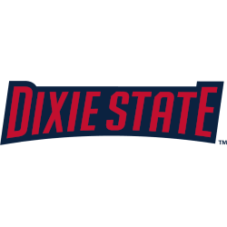 Dixie State Trailblazers Wordmark Logo 2016 - 2022