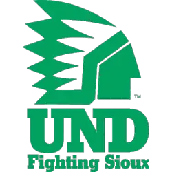 North Dakota Fighting Hawks Alternate Logo 1976 - 2000