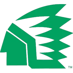 North Dakota Fighting Hawks Primary Logo 1976 - 2000
