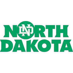 North Dakota Fighting Hawks Wordmark Logo 2012 - 2016
