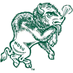 North Dakota State Bison Primary Logo 1972 - 1999
