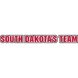 South Dakota Coyotes Wordmark Logo 2012 - Present