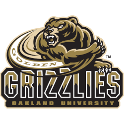 Oakland Golden Grizzlies Alternate Logo 1998 - 2013