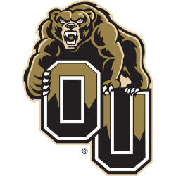Oakland Golden Grizzlies Primary Logo 1998 - 2013