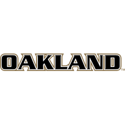Oakland Golden Grizzlies Wordmark Logo 2013 - 2021