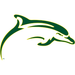 Le Moyne Dolphins Alternate Logo 2008 - Present