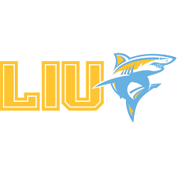 LIU Sharks Alternate Logo 2019 - Present