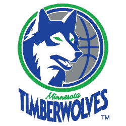 Minnesota Timberwolves Primary Logo 1990 - 1996