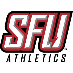 Saint Francis Red Flash Wordmark Logo 2012 - Present