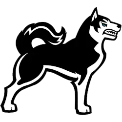 Northeastern Huskies Alternate Logo 2001 - 2007