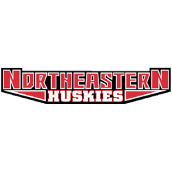 Northeastern Huskies Wordmark Logo 2001 - 2007