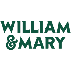 William & Mary Tribe Wordmark Logo 2018 - 2022