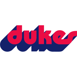 Duquesne Dukes Wordmark Logo 1975 - 1990