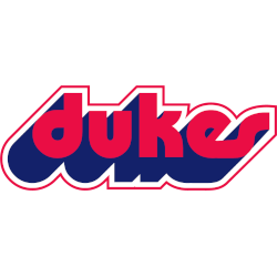 Duquesne Dukes Wordmark Logo 1975 - 1990